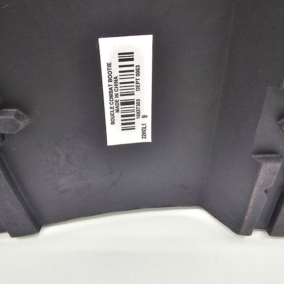 TORRID 9WW Boucle Wide Width Stevie Lace-Up Combat Boots NWT - Picture 5 of 12